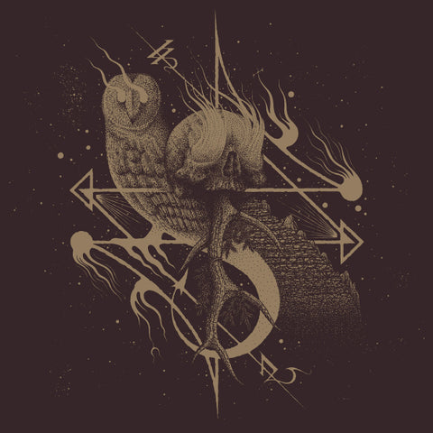 Liber Null – For Whom Is The Night LP (Ultra clear with black & white insomnia Vinyl)