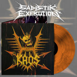 Sadistik Exekution - K.A.O.S LP (Flames of Hell Orange Vinyl)