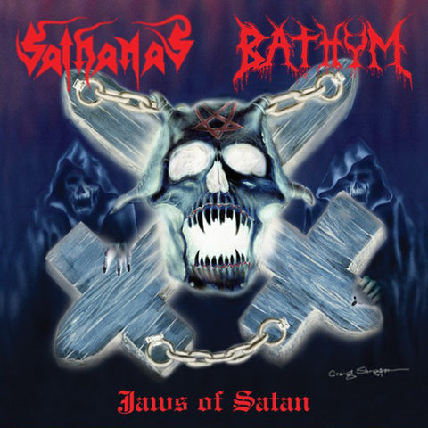 Sathanas / Bathym – Jaws Of Satan 2LP