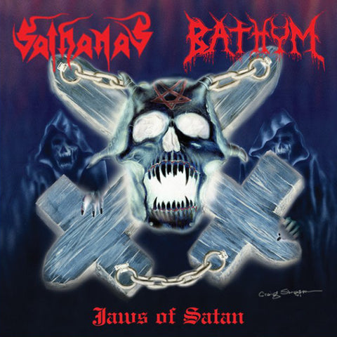 Sathanas / Bathym  – Jaws Of Satan 2LP