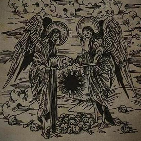 Twilight Is Mine / Accursed Christ - By the End of All Worlds split CD
