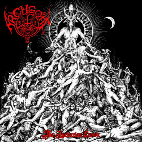 Archgoat – The Luciferian Crown LP (Blood Red & Black Spinner Effect Vinyl)