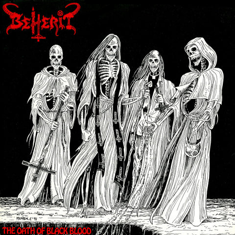 Beherit – The Oath Of Black Blood LP (44 page book special edition)