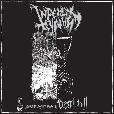 Infernal Curse, Deathly Scythe – Necromass Incantations/ Will Of Death!! Split LP