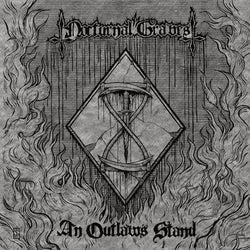 Nocturnal Graves – An Outlaw's Stand LP (Transparent Red & Black Marbled Vinyl)