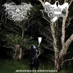 Drowning The Light / Ghosts Of Oceania – Mountain Of Malevolence Split LP (Black Vinyl)