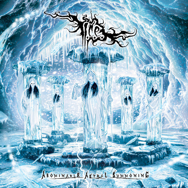 Imperial Crystalline Entombment – Abominable Astral Summoning LP (Clear Icy Blue & Smoke Vinyl)