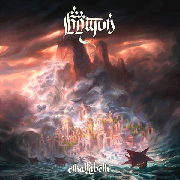 Anfauglir  – Akallabêth 2LP (Transparent Blue & Black Smoke Vinyl)