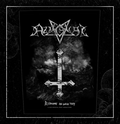 Azaghal – 'Alttarimme on Luista Tehty' Backpatch