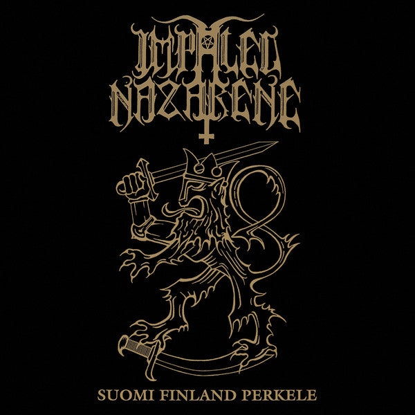 Impaled Nazarene – Suomi Finland Perkele LP (Clear, Black & Gold Splatter Vinyl)
