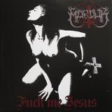 Marduk – Fuck Me Jesus MLP (Black & White Marble with Screen Print Vinyl)