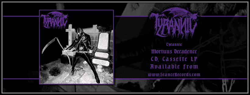 Tyrannic Mortuus Decadence, cd, lp, Audio Cassette, Black Metal, Celtic Frost, Beherit