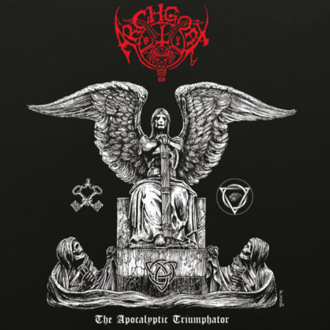 Archgoat ‎– The Apocalyptic Triumphator LP (Blood Red & Black Spinner Effect Vinyl)
