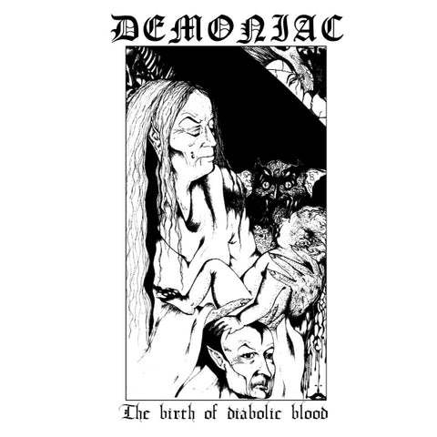 Demoniac ‎– The Birth Of Diabolic Blood CD