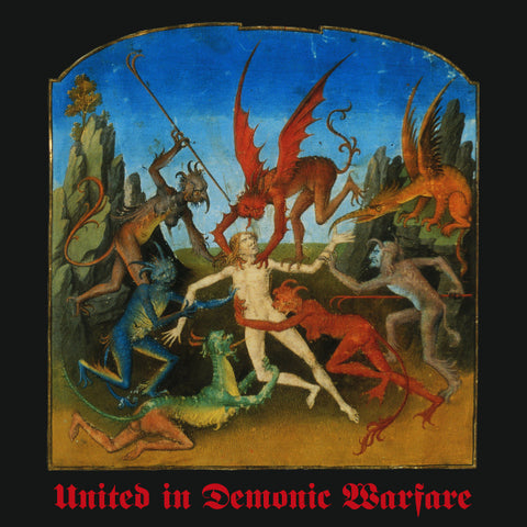 Goatpenis / Demonic Apparition ‎– United In Demonic Warfare LP