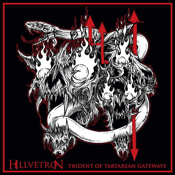 Hellvetron - Trident of Tartarean Gateways  Etched 2LP