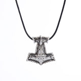 Raven Thors Hammer Pendant Necklace