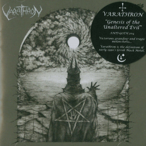 Varathron ‎– Genesis Of The Unaltered Evil CD